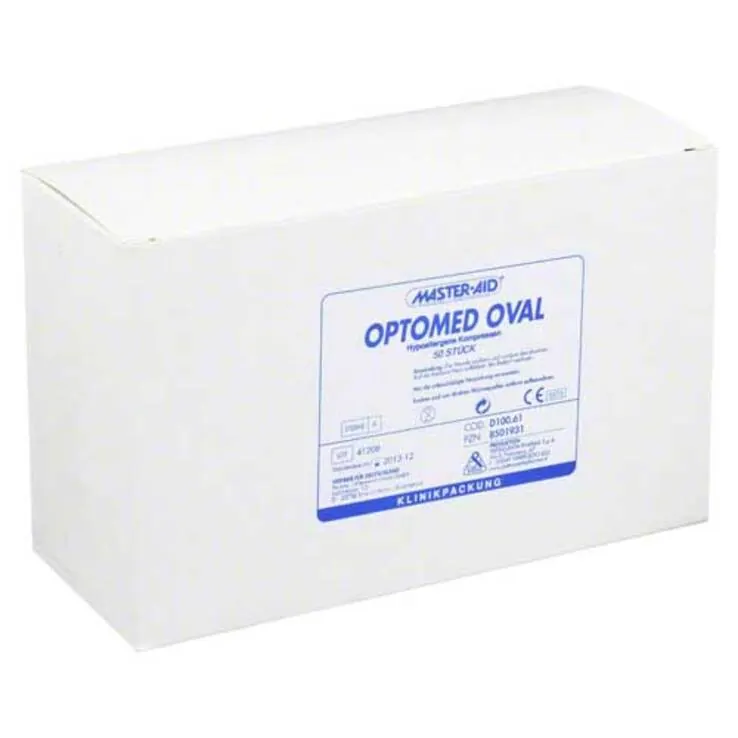 Optomed Wundverband oval selbstklebend Master Aid, 50 St
