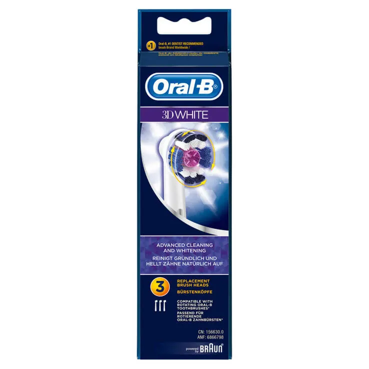 Oral-B Aufsteckbürsten 3D White, 3 St
