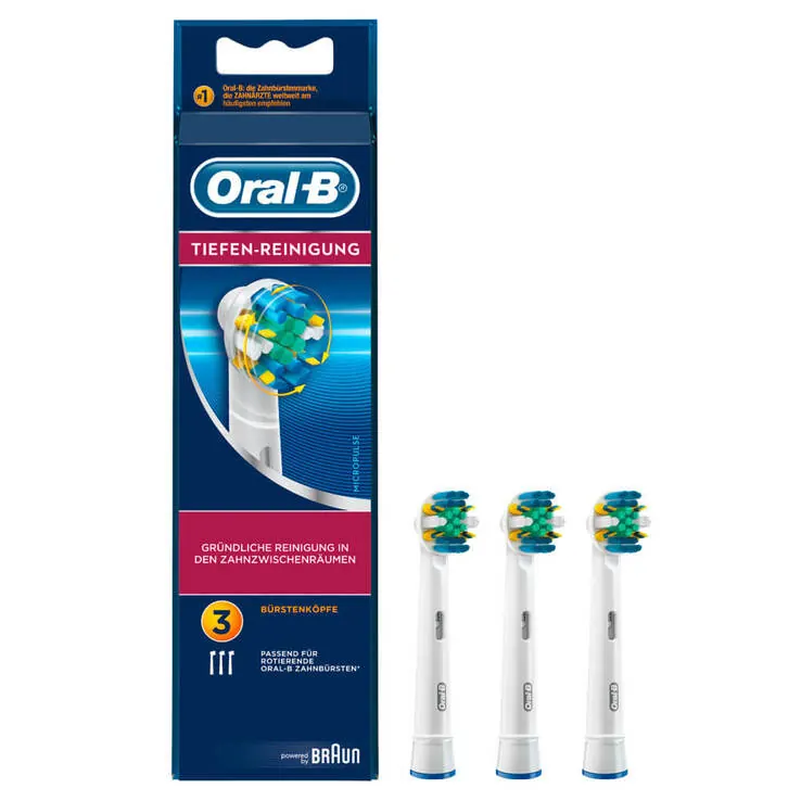 Oral-B Aufsteckbürsten Tiefen-Reinigung, 3 St