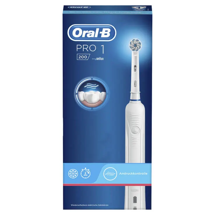 ORAL B Pro 1 - 200 Sensiultrathin elektrisch Zahnb., 1 St