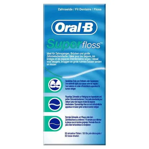 ORAL-B Zahnseide SuperFloss, 1 St