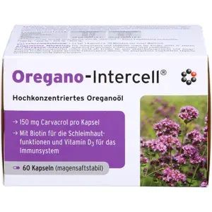 OREGANO-INTERCELLmagensaftresistenteWeichkapseln60Stück