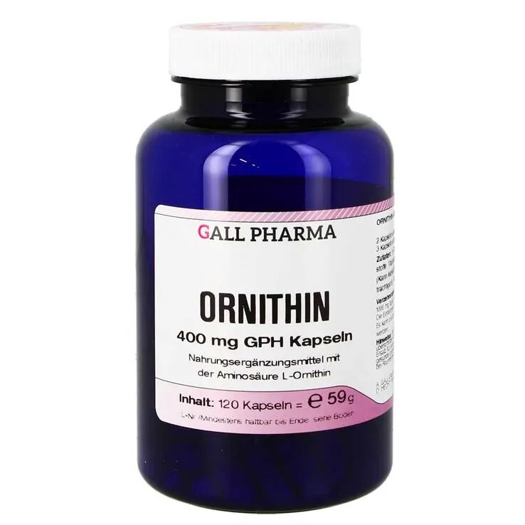 Ornithin 400 mg GPH Kapseln, 120 St