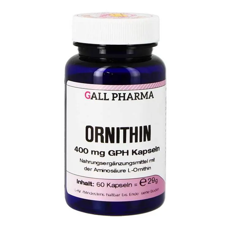 Ornithin 400 mg Gph Kapseln, 60 St