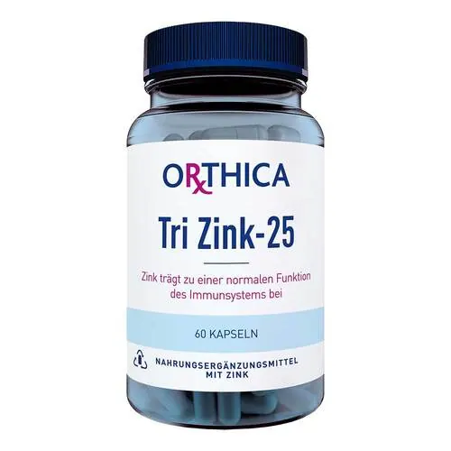 Orthica Tri Zink 25 Kapseln, 60 St