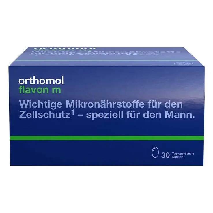 Orthomol Flavon M Kapseln, 30X2 St