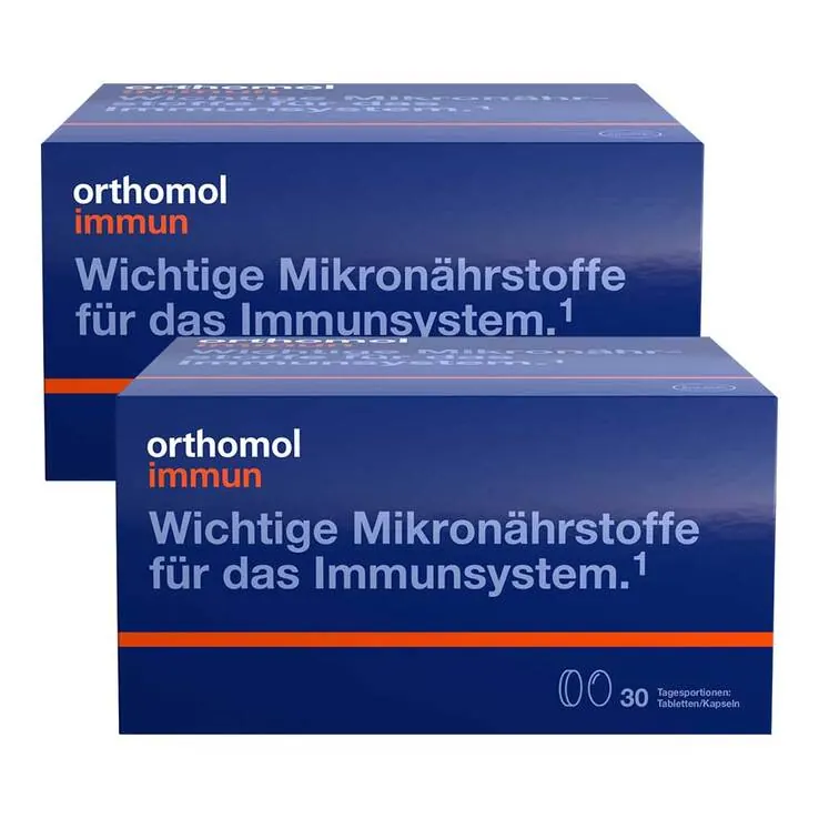 Orthomol Immun 30 Tabletten / Kapseln Kombipackung, 2x1 St