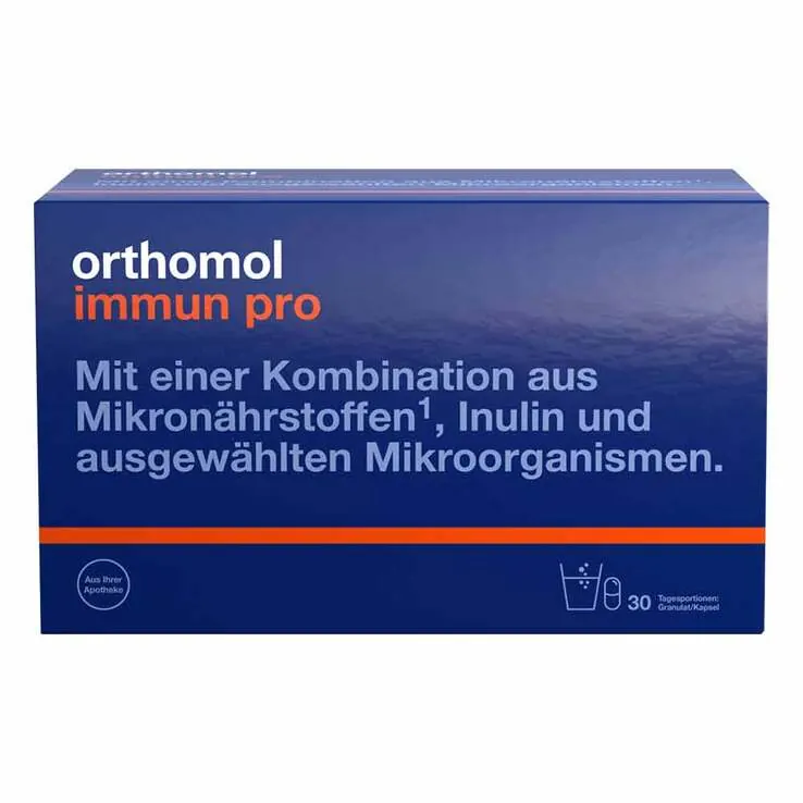 Orthomol Immun pro Granulat / Kapsel, 30 St