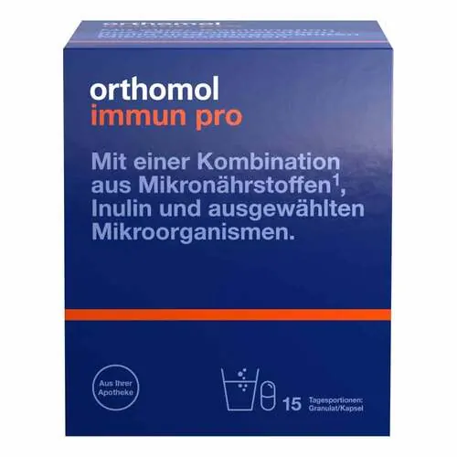 Orthomol Immun pro Granulat / Kapseln Kombipack., 15 St