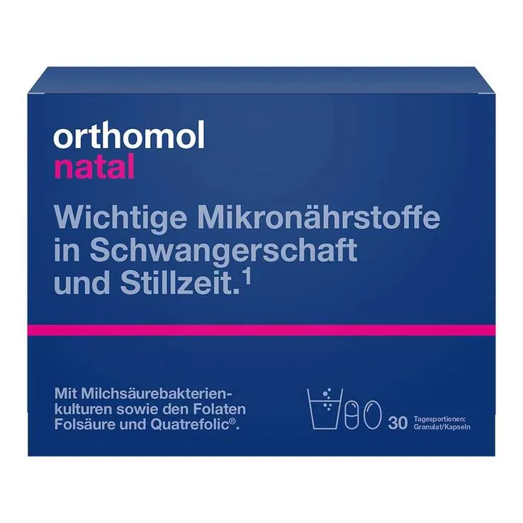 Orthomol Natal 30 Beutel Granulat / Kapseln Kombipackung, 1 St