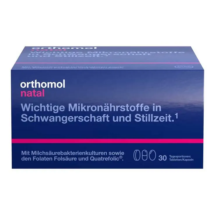 Orthomol Natal Tabletten / Kapseln Kombipackung, 1 St