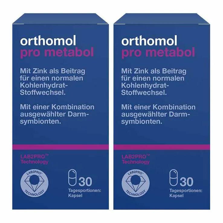 Orthomol pro metabol Kapseln, 2x30 St