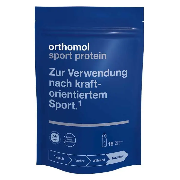 Orthomol Sport Protein Pulver Schoko, 640 g
