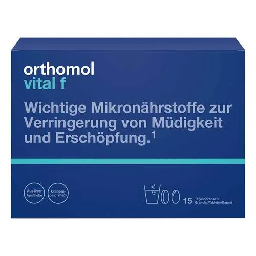 Orthomol Vital F Granulat / Kap./Tabletten Kombipackung 15 Tage, 1 St