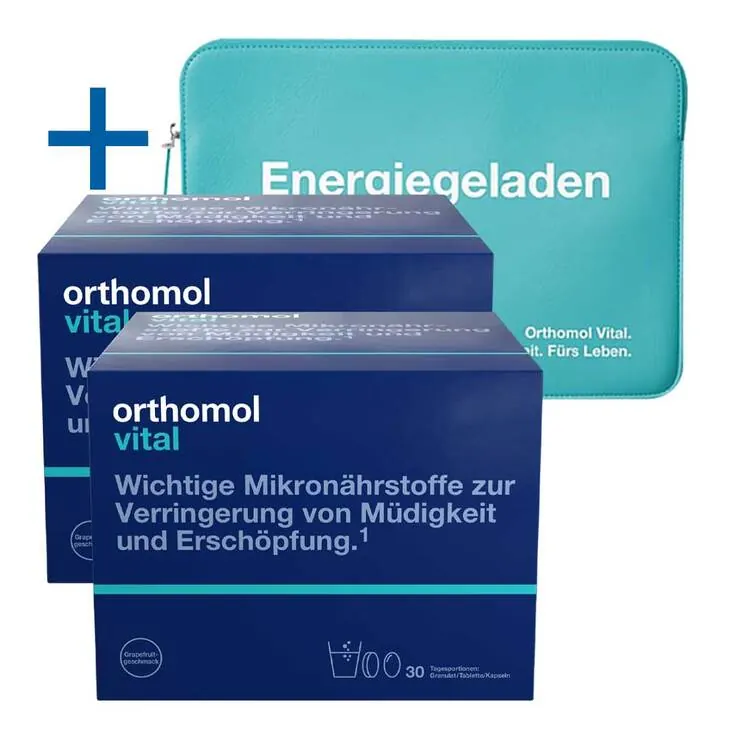 Orthomol Vital Granulat / Tablette / Kapseln Grapefruit, 2x30 St