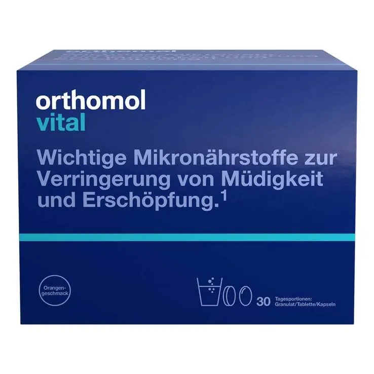 Orthomol Vital Granulat / Tablette / Kapseln Orange, 30 St