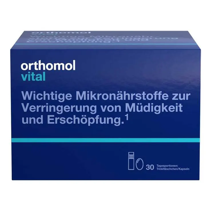 Orthomol Vital Trinkfläschchen / Kapseln Kombipackung, 30 St