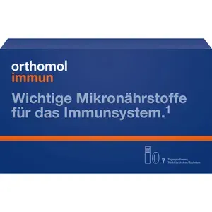 ORTHOMOLImmunTrinkfläschchen/Tabl.Kombipack.7Stück