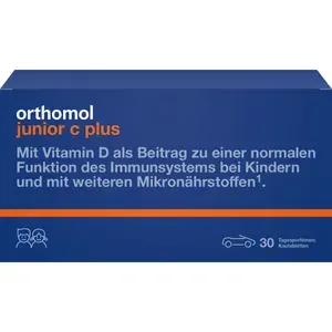 ORTHOMOLJuniorCplusKautabl.Mandarine/Orange30Stück