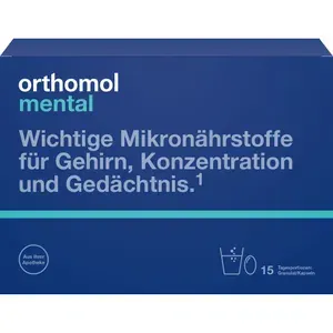 ORTHOMOLmentalGranulat/Kapseln15TageKombipackung1Stück