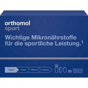 ORTHOMOLSportTrinkfläschchen/Tabl./Kaps.Kombip.30Stück