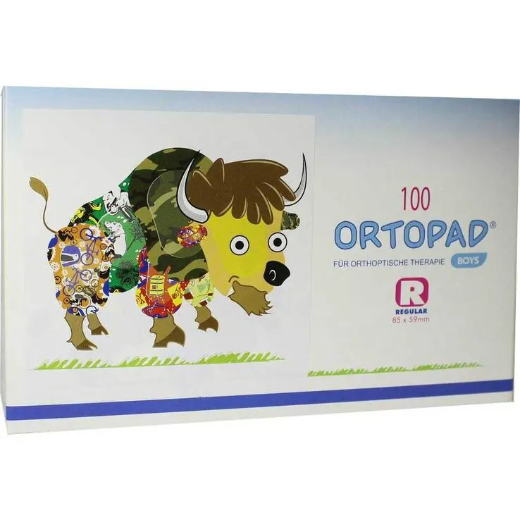 Ortopad for boys regular Augenokklusionspflaster, 100 St