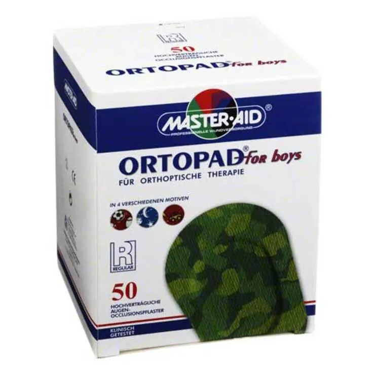 Ortopad for boys regular Augenokklusionspflaster, 50 St