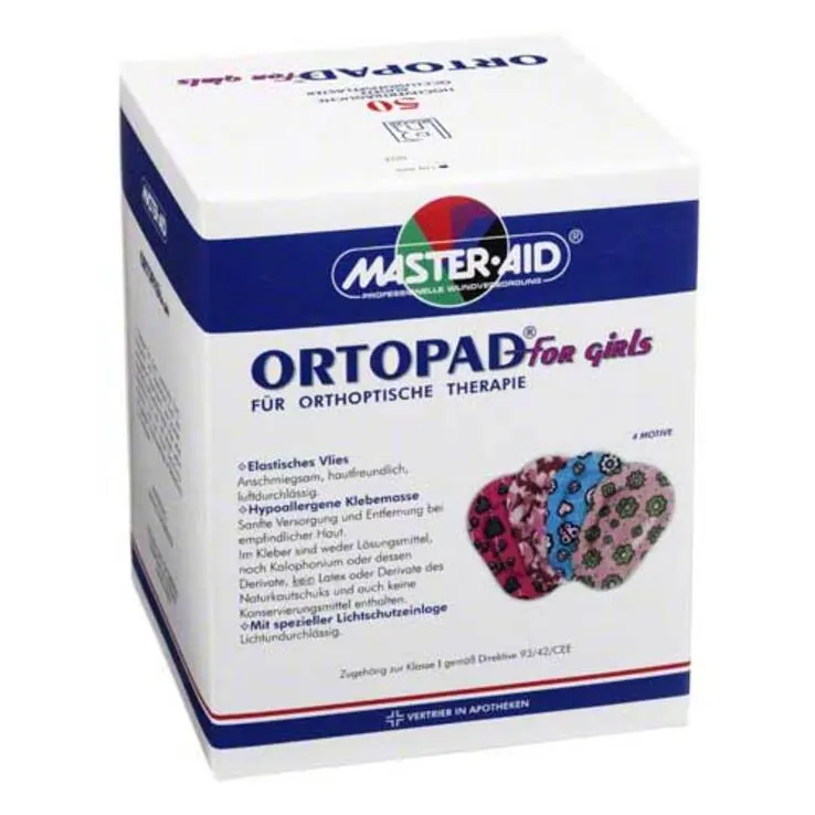Ortopad for girls regular Augenokklusionspflaster, 50 St