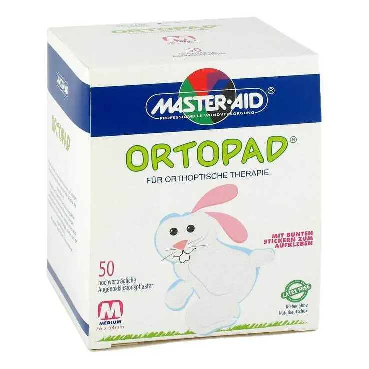 Ortopad medium Augenokklusionspflaster, 50 St
