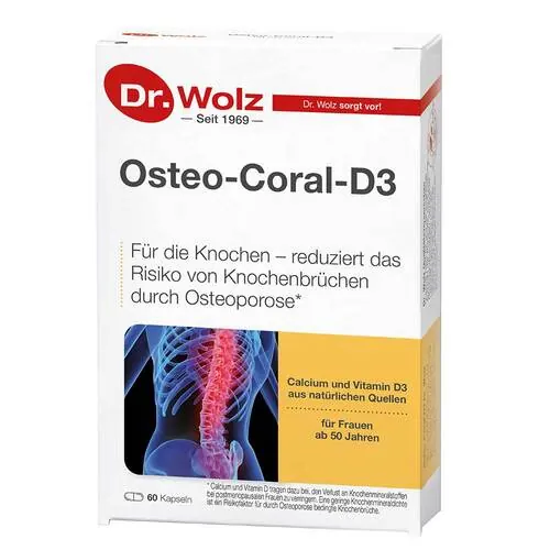 Osteo Coral D3 Dr.Wolz Kapseln, 60 St