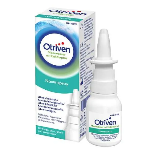 Otriven Meerwasser mit Eukalyptus Nasenspray, 20 ml