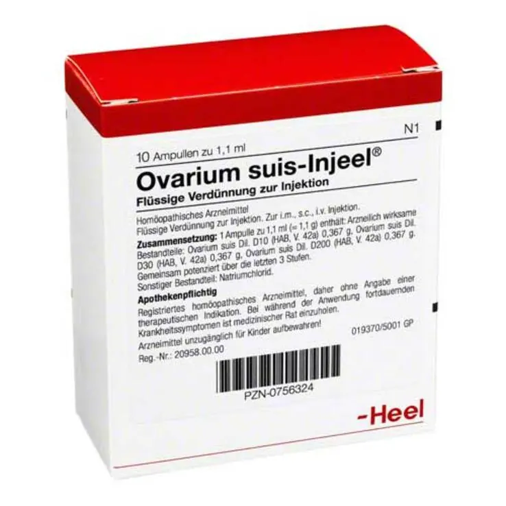 Ovarium Suis Injeel Ampullen, 10 St