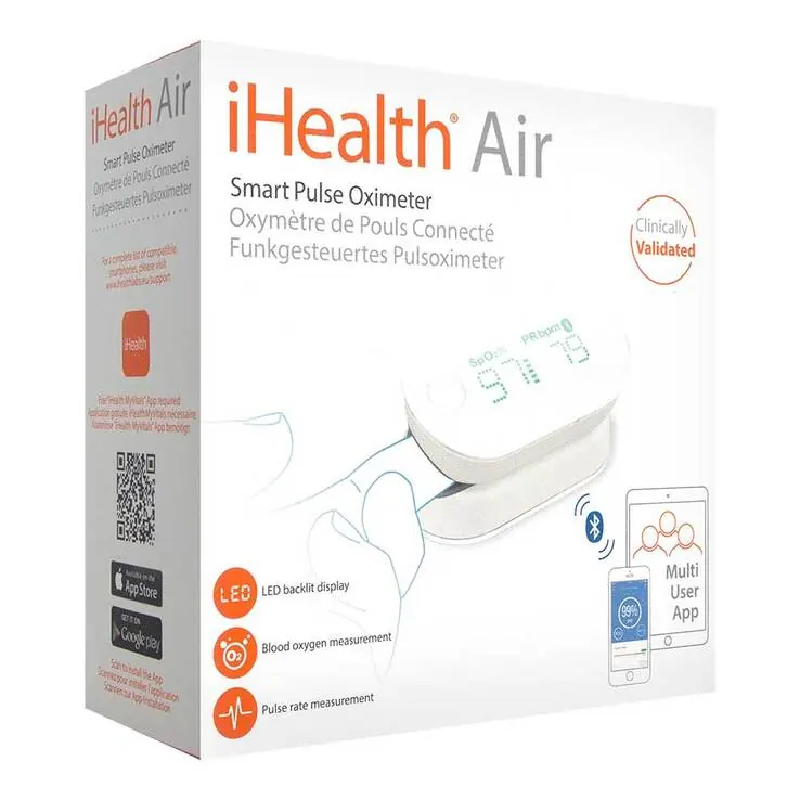 Oximeter Ihealth Air Smartphones, 1 St