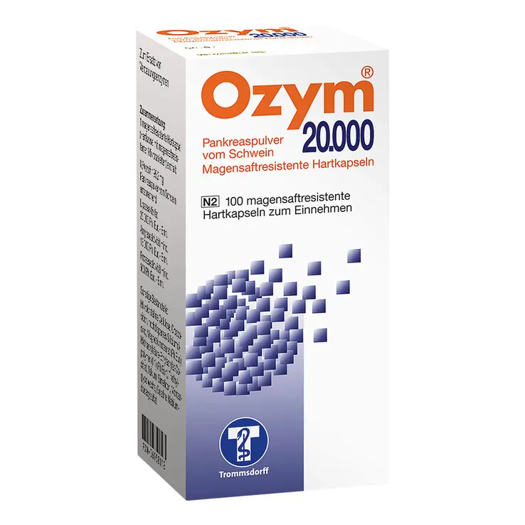 Ozym® 20.000 Magensaftresistente Hartkapseln, 100 St