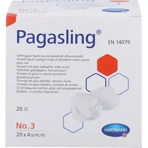 PAGASLINGMulltupferGr.3pflaumengroßsteril20X4St