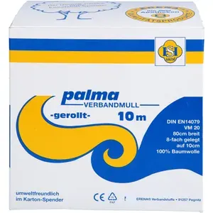 PALMAVerbandmull80cm10mRolle1X10m