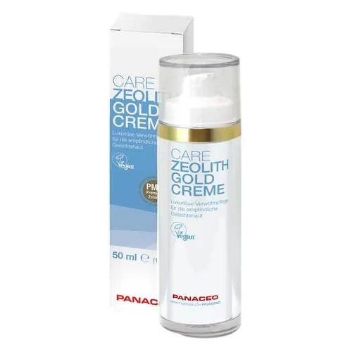Panaceo Care Zeolith Goldcreme, 50 ml