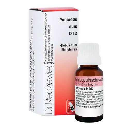 Pancreas Suis D 12 Globuli, 10 g