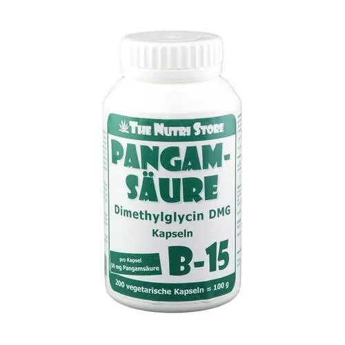 PANGAMSÄURE B15 50 mg vegetarische Kapseln, 200 St
