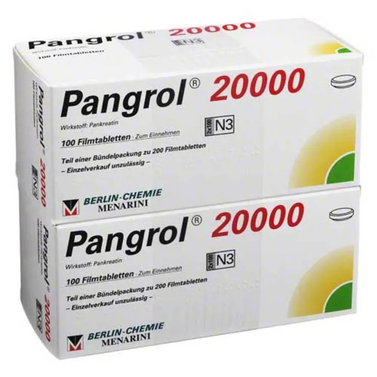 Pangrol 20000 magensaftresistente Tabletten, 200 St