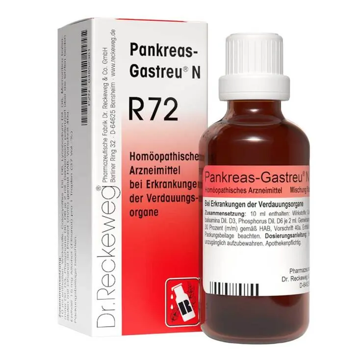 Pankreas Gastreu N R 72 Tropfen zum Einnehmen, 50 ml