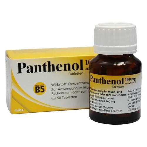Panthenol 100 mg Jenapharm Tabletten, 50 St