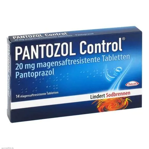 Pantozol Control 20 mg magensaftresistent Tabletten, 14 St