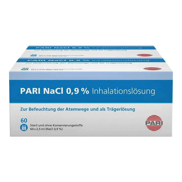 Pari Nacl Inhalationslösung Ampullen, 120X2.5 ml