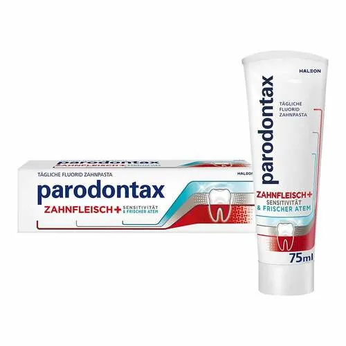 Parodontax Zahnfleisch + Sensitivität & frisch.Atem, 75 ml