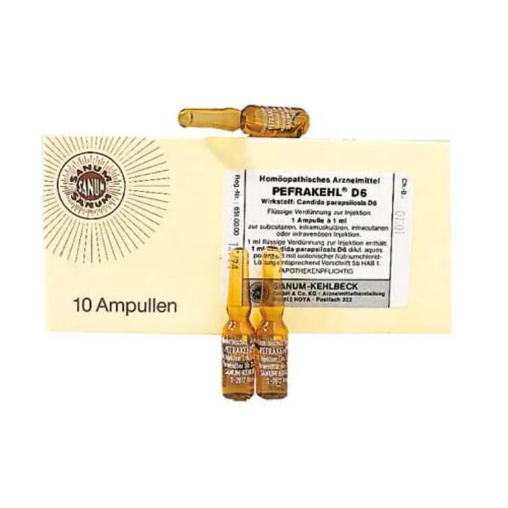 Pefrakehl Ampullen D 6, 10X1 ml