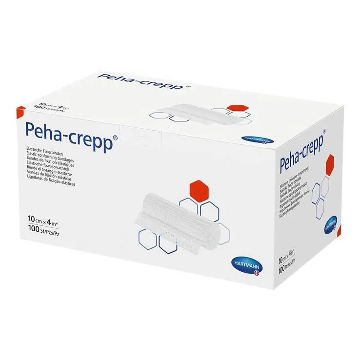 Peha Crepp Fixierbinde 10 cm x 4 m comp.verpackt, 100 St