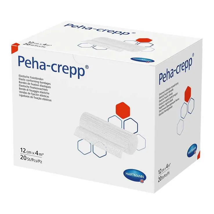 Peha Crepp Fixierbinde 12 cm x 4 m, 20 St