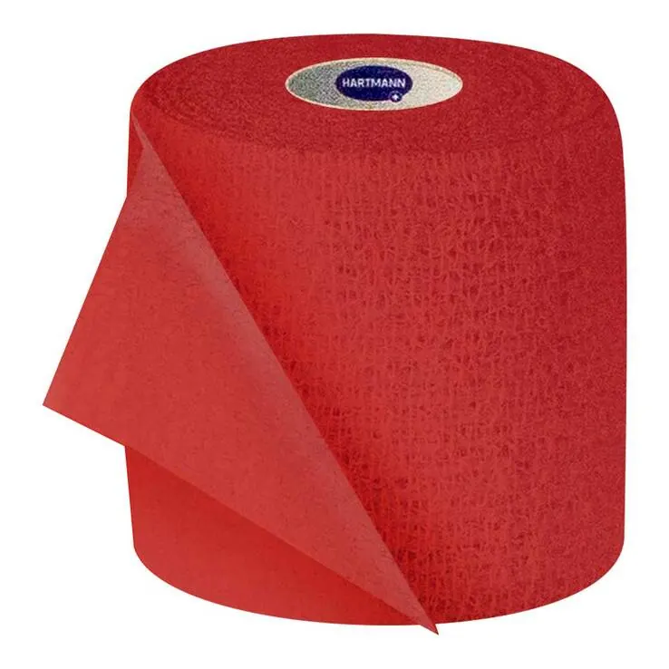 Peha-Haft Color Fixierbinde latexf.8 cmx20 m rot, 1 St