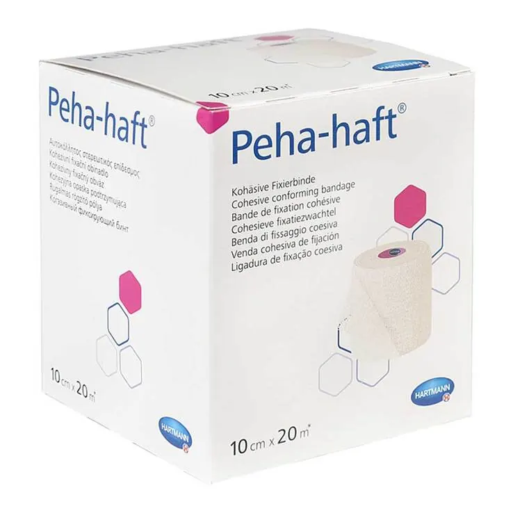 PEHA-HAFT Fixierbinde latexfrei 10 cmx20 m, 1 St